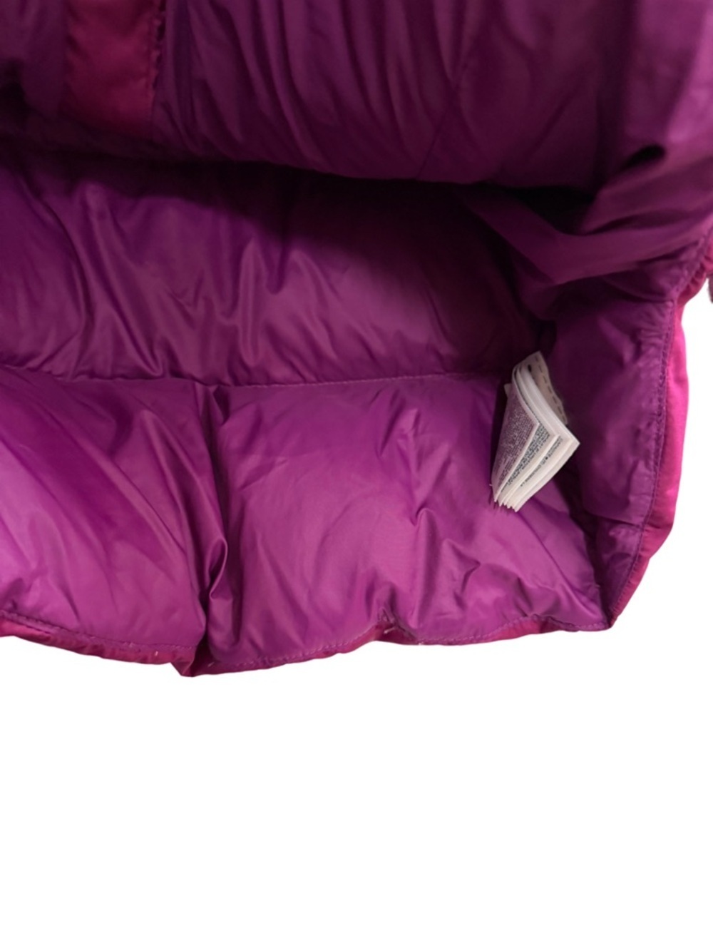 ATHLETA Downtown Jacket Fuchsia Down Puffer Size XXS - Picture 6 of 9